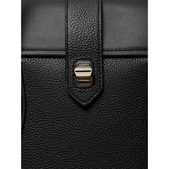 New Kate Spade Essential Medium North South Tote Pebble Leather Black - Picture 3 of 6